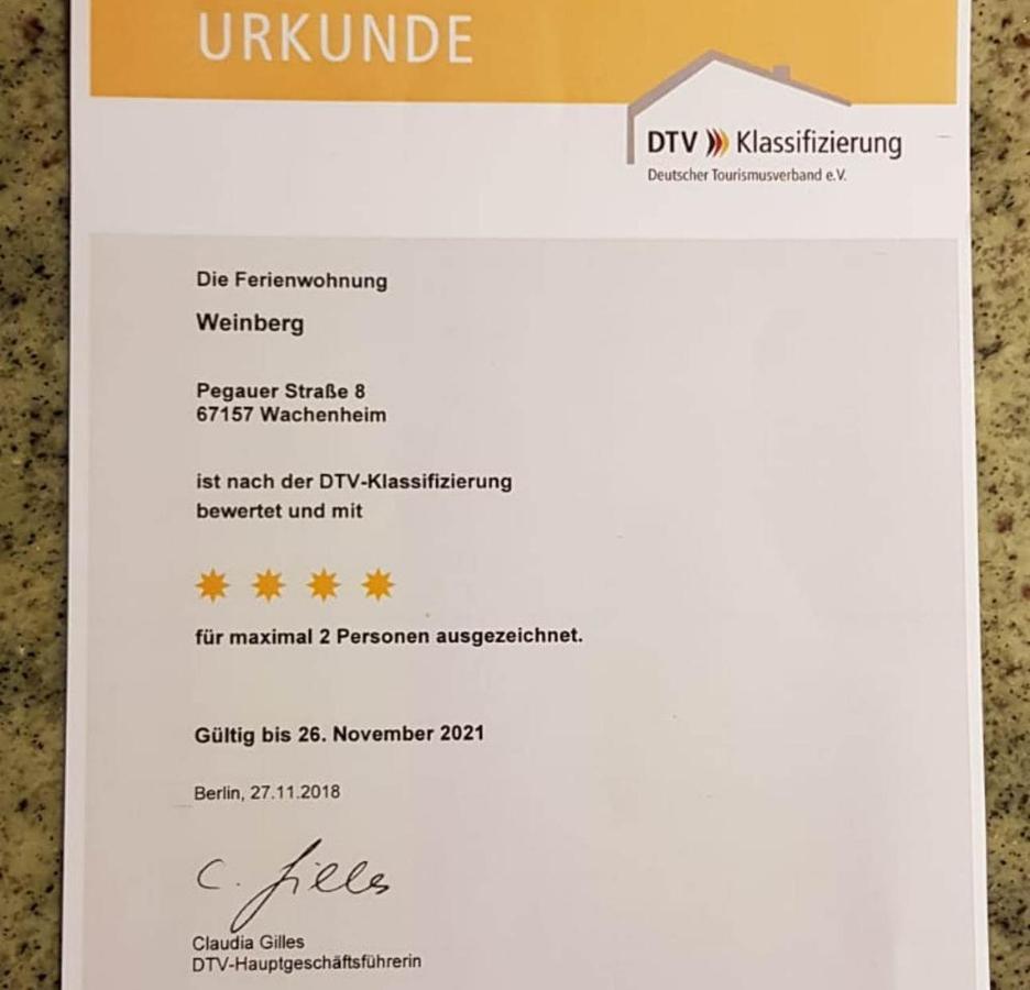 Ferienwohnung Weiss Wachtenburg Wachenheim an der Weinstraße Extérieur photo